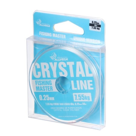 Monophile Fine Allvega Fishing Master Crystal, diameter 0.25 mm, test 7.55 kg, 30 m-1