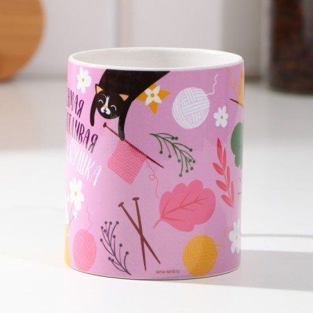 Mug with sublimation "Grandmother", 300 ml-1