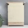 Keywood tree 6 hooks "Key and lock" Natural 29x7.5x23 cm
