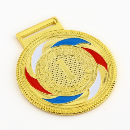 Prize medal 196, 1st place, d = 5 cm, gold-3