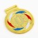 Prize medal 196, 1st place, d = 5 cm, gold