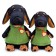 Soft toy "Vaxon in a vest with a heart", 25 cm