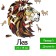 Wooden puzzle Ewa, lion, 21 × 19 cm, puzzle