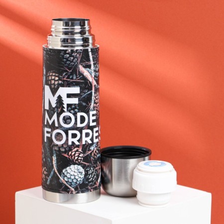 Thermos "cones" in Kozhzam, Mode Forrest, 750 ml, heat conservation 16-18 hours-3