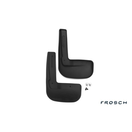 Front sputums for Volkswagen Polo, 2015-2020, sedan, in a package, set 2 pcs