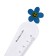 Ruler 12 cm "Flower", plastic, MICC
