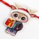 Garland on the tape make the 3D elements "New Year's characters", length 200 cm