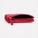 Women's wallet on magnets, red color
