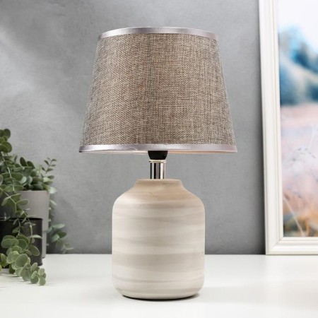 Table lamp 16362/1 E14 40W gray 20x20x30 cm Risalux