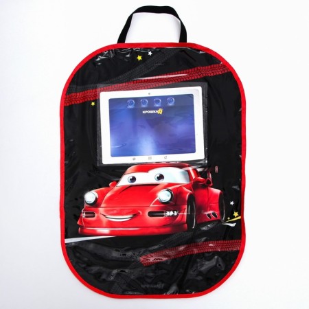 Protective seat cover - an intestine with a pocket "Best racer" 670x475 mm-5