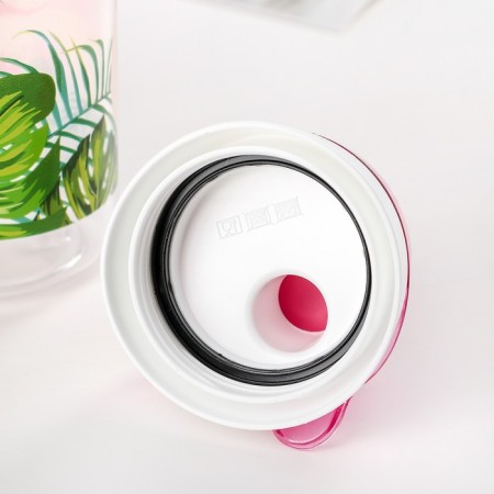 Water bottle “Flamingo”, 750 ml, pink color-5