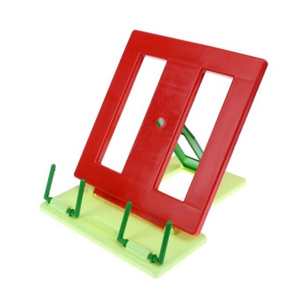 Book stand plastic, uni, mix-9