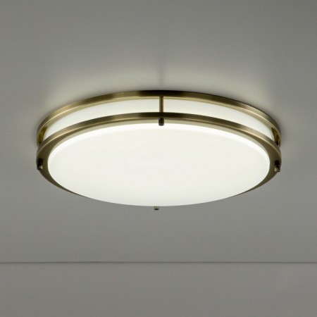 Lamp Citilux Boston CL709503N, 45.5x4.5x7.5 cm, 1x50W, LED, brown color-5