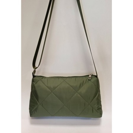 Melodia bag Haki quilted fabric-2
