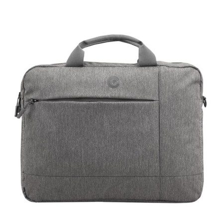 Business bag, lightning department, external pocket, gray color