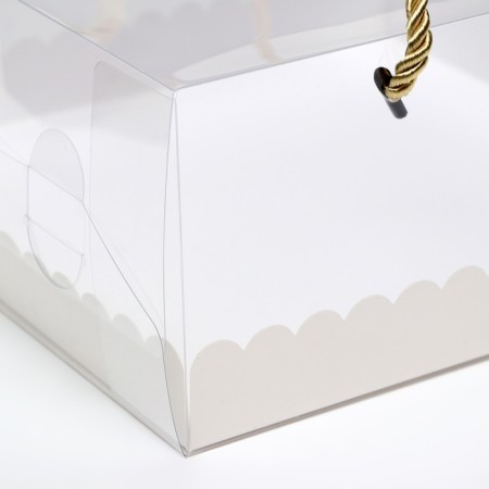 Confectionery packaging for roll, white 22 x 22 x 10-1