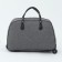 Road bag on wheels, outer pocket, gray color