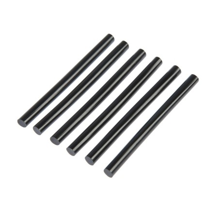 Glue rods tundra, 7 x 100 mm, black, 6 pcs.-4