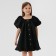 Children's dress KAFTAN "Cute", size 34 (122-128cm), black