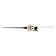 Winter fishing rod, handle foam 130 mm long, HFB-5B