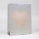 Package Hologography with the window "Heart", "Silver", l 40 × 30 × 13 cm set 1 pc.