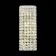 Wall lamp ST LUCE. SL748.101.05. Disco. 5x5 watts, G9, 16x43 cm, chromium color
