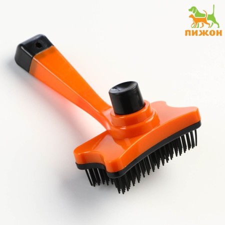 Pucker Plastic "Bone" with self -cleaning, 8.5 x 12.5 cm, orange