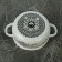 Spring romance pan, 1.5 l, d = 16 cm, glass cover, white color