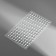 Rhound rhinestones, d = 6 mm, 160 pcs on the sheet on the sheet, the color is silver