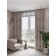 Decofest "Aron" curtain, size 200x270 cm, velor, color concrete