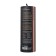 Waname D-Splash Avalanche vibrator, 20.5 cm, silicone, black color