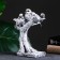 Figure "Three Birds on a branch" 24x8x23cm