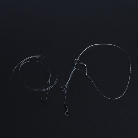 Feeder equipment X-Feeder Paternoster, 0.35 mm, carbine No. 6, hook No. 8, 100 g-2