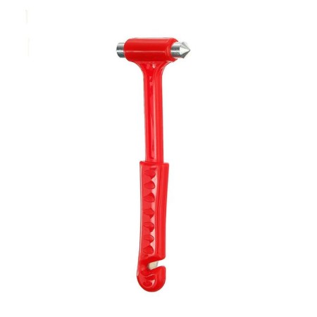 Emergency hammer with a belt knife, 5 × 15.5 cm-1