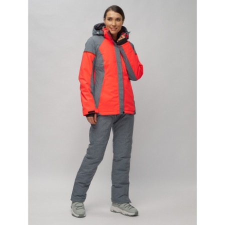 Ski suit, size 42, pink color-12