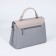 Magnet bag bag, external pocket, long belt, gray-blue color