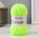 Yarn "etamin" 100% acrylic 180m/30g (459 yar. Lime)