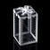 Folding box from PVC 6 x 6 x 10.5 cm