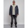 Winter male park, size 54, dark blue color