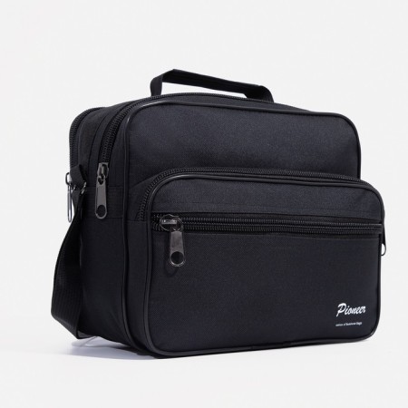Male bag, amen, black color