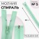 Lightning "Spiral", No. 5, connective, automatic lock, 40 cm, mint color