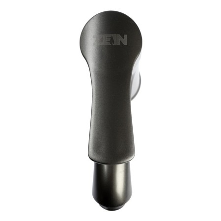 Zein Z3691 sink mixer, single-leaf, pour height 9 cm, ABS plastic, graphite-1