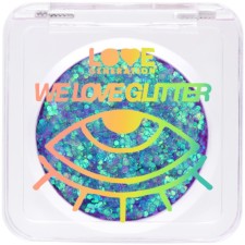 Face glitter Love Generation We Love Glitter, tone 05 violet-green, 1.8 g