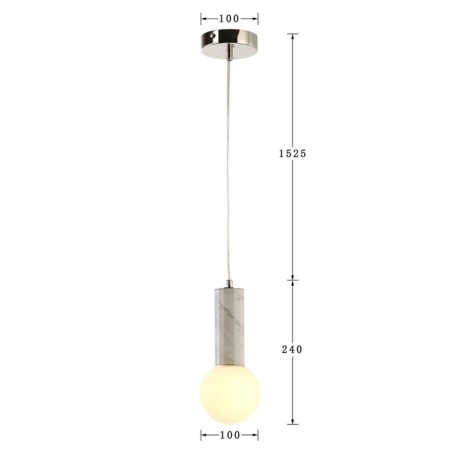 Suspension Fest 100 mm, G9LED 5W-2