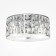 Suspended lamp Maytoni Mod184PL-04CH, 4KHE27, 60W, 50x50x23 cm, chromium color