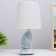 Parma table lamp E14 40W blue 15.5x15.5x32 cm Risalux
