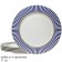 A set of 6 plates Lenardi, D = 27 cm