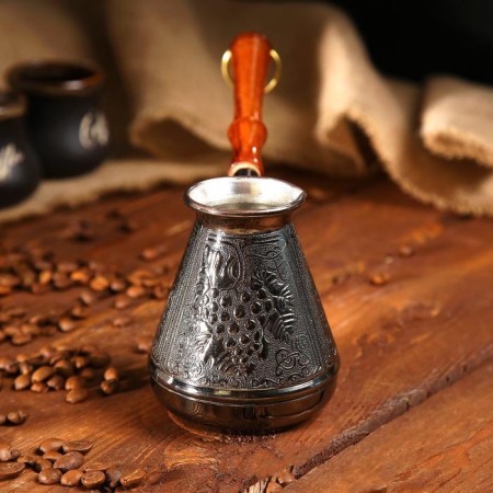 Turk for coffee copper "Grapes", 0.3 liters-1