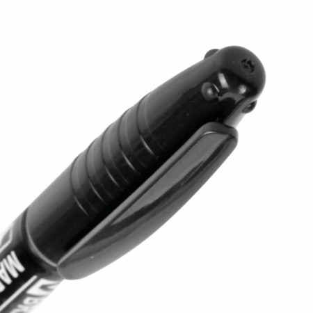 Marker permanent double-sided round 2.0-4.0 mm, Brauberg, black-4