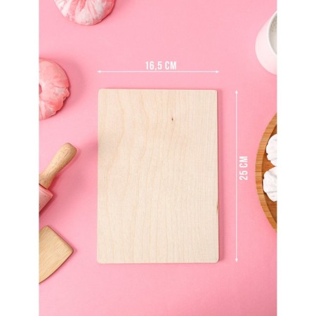 Board cutting wooden shade "Rules of grandparents", 25 × 16.5 cm-1
